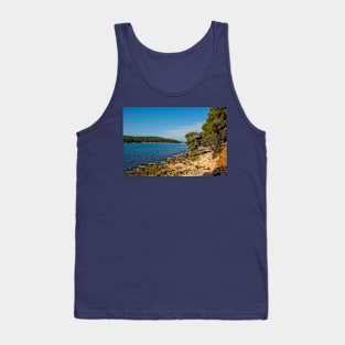 Medulin Coast in Istria, Croatia Tank Top